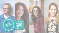  Clean Coasts and Irish Water Celebrate Cork Woman Taking on Sewage-Related Litter