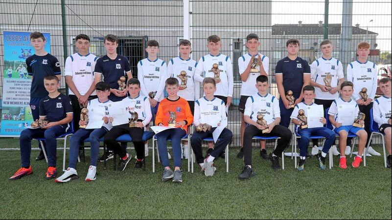 Pics: Ballyvolane schoolboy soccer stars get special surprise from Champions League holders Chelsea