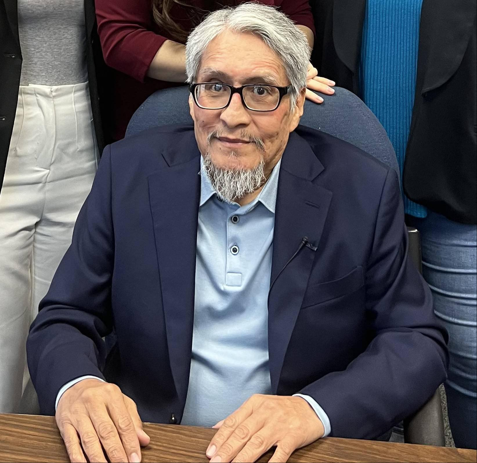 James Reyos in October 2023 