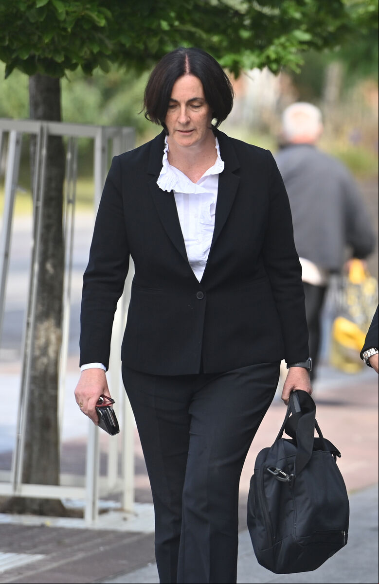 Jane Hyland SC representing Ironman at the inquests into the deaths of Ivan Chittenden and Brendan Wall at the Courthouse, Midleton, Cork. Picture Dan Linehan Jane Hyland SC representing Ironman at the inquests into the deaths of Ivan Chittenden and Brendan Wall at the Courthouse, Midleton, Cork. Picture Dan Linehan