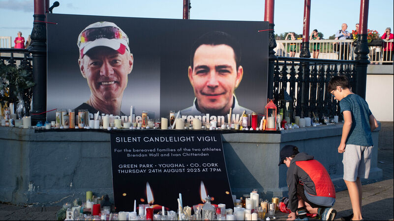 Inquests hear two men died from acute cardiorespiratory failure due to drowning at Youghal Ironman Inquests hear two men died from acute cardiorespiratory failure due to drowning at Youghal Ironman