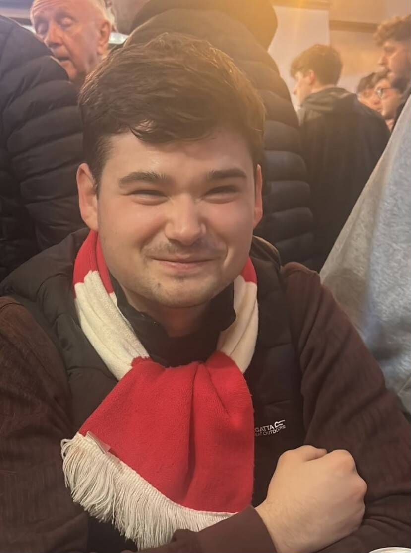 Liverpool fan David Óg Coleman from Inniscarra, Co Cork. 