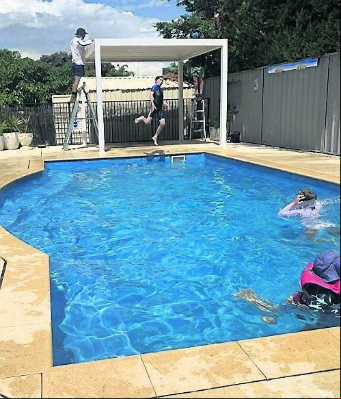 Aoife Nolan’s home in Bunbury, Western Australia, even has a pool. “I still pinch myself some summer evenings, sitting in the pool looking at the stars,” she says. “I can’t quite believe I get to live here and this is our home.” Aoife Nolan’s home in Bunbury, Western Australia, even has a pool. “I still pinch myself some summer evenings, sitting in the pool looking at the stars,” she says. “I can’t quite believe I get to live here and this is our home.”