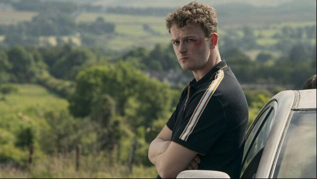 <p class="contextmenu internal_Caption">Chris Walley in the Netflix series Bodkin, which was filmed in West Cork and produced by Barack and Michelle Obama</p>